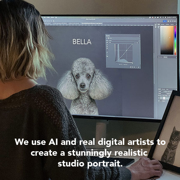 Studio Portrait with Name