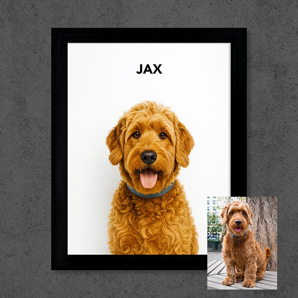 Studio Portrait with Name