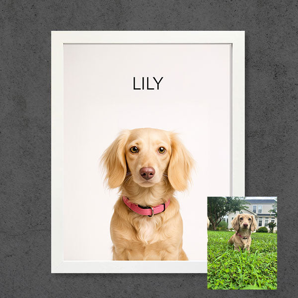 Studio Portrait with Name