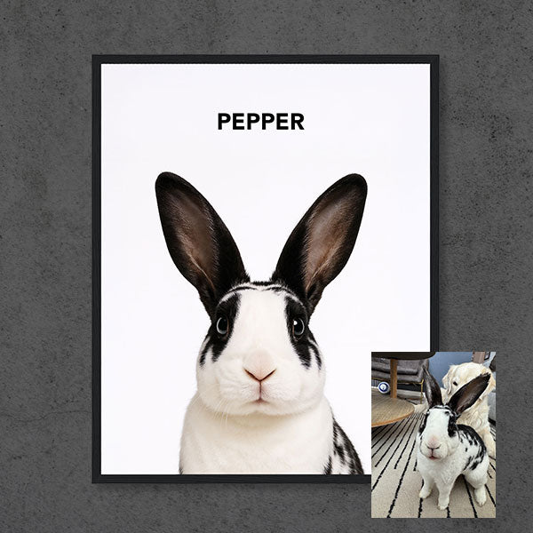 Studio Portrait with Name