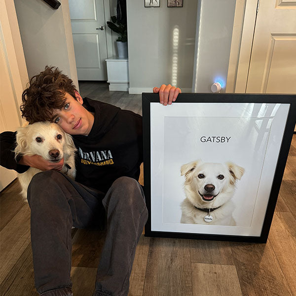 Studio Portrait with Name